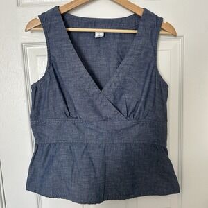 Gap Peplum Denim Top‎
